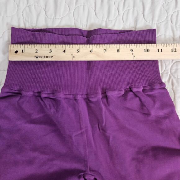 NWOT Free People Movement x Hatch Good Karma Leggings Purple Sz M/L - Picture 6 of 9
